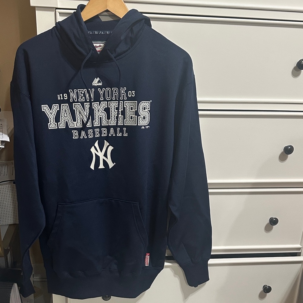 Majestic New York Yankees Navy Hoodie